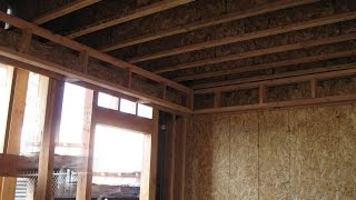 Structural Home Repairs – How To Install Double Floor Joist Part Two [upl. by Emarej]