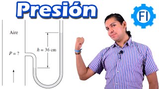 Presión Absoluta y Manométrica TermodinámicaMecánica de Fluidos Ejercicio Resuelto  Salvador FI [upl. by Leahcimauhsoj]