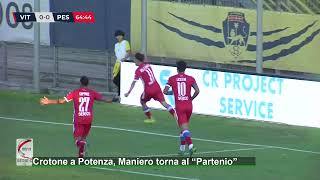 Crotone a Potenza Maniero torna al quotPartenioquot [upl. by Rox]