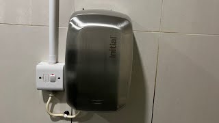 Mediclinics Machflow Initial Hand Dryer at The Bowes Museum Ground Floor Barnard Castle 🚹 [upl. by Munmro]