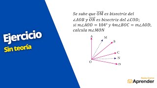 Aplicando la bisectriz  Ejercicio sin teoría [upl. by Ykroc]