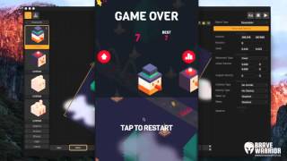 CubiJump  Isometric Game made with Buildbox [upl. by Annahsal]