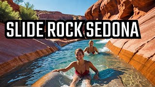 ARIZONA’s BEST STATE PARK SLIDE ROCK SEDONA [upl. by Latoyia899]