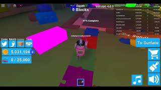 roblox mining sim [upl. by Ruddy]