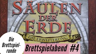 4 Spieleabend  Die Säulen der Erde  Erweiterung  Einblicke  Gespielt [upl. by Deni]