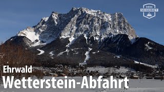 WettersteinAbfahrt in Ehrwald [upl. by Balbinder385]