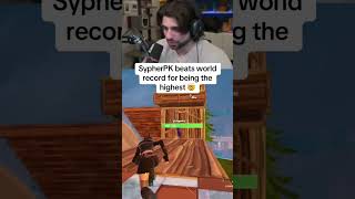 Sypherpk Beats The World Record viralvideo fortnite cold shorts [upl. by Argyres]