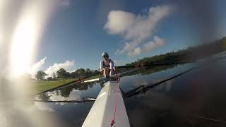 Single scull racing starts [upl. by Janene]