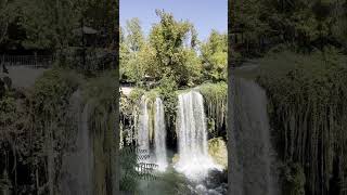 Day 7 TURKEY City ANTALYA places Duden Waterfall Kaleici Hadrian Gate Antalya Marina Konyaalti Beach [upl. by Nhguahs]