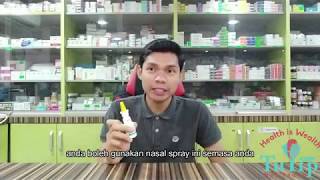 CARA CARA MENGGUNAKAN NASAL SPRAY [upl. by Faucher761]