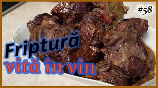 Friptură de vită în vin Carne care se topește în gură [upl. by Herbert]