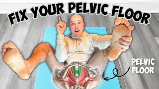 3 LIFE CHANGING Stretches For Your Pelvic Floor step by step guide [upl. by Pettifer]