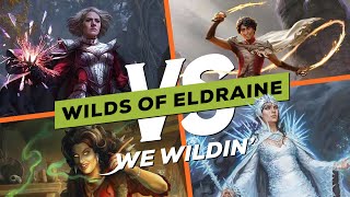 Rowan Kellan Hylda Agatha  Wilds of Eldraine Commander Gameplay [upl. by Hsepid167]