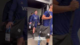 Los Pumas llegaron al estadio en Italia ITAvsARG [upl. by Murdoch]