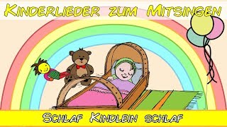 Schlaf Kindlein schlaf  Kinderlieder zum Mitsingen  Sing mit YleeKids [upl. by Javier]