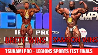 Brett Wilkin Wins Legion Sports Fest  Samson Dauda Wins Tsunami Pro Both Finals Recaps and Results [upl. by Arotak]