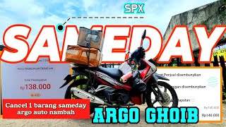 quotSPX SAMEDAYquot Cancel 1 bar4ng argo malah naik 🤫  DSF Vlog 25 drivershopeefood [upl. by Fesoy]