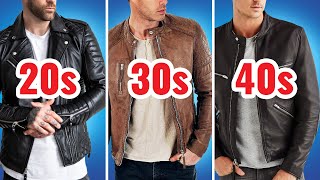 The PERFECT Leather Jacket For Your Age [upl. by Cottle916]