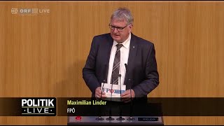 Maximilian Linder  Gewerbeordnung Bundesabgabenordnung quotGracePeriod Gesetzquot  1552024 [upl. by Leziar]