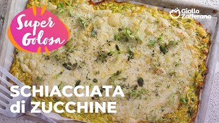 SCHIACCIATA di ZUCCHINE RICETTA SEMPLICE e FILANTE😍🌿🧀💚 [upl. by Male]