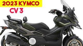 2023 KYMCO CV 3 EICMA 2022kymco [upl. by Smada]