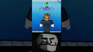 Roblox Big Brain Bacon IQ Moment Troll Face Meme shorts [upl. by Aham]