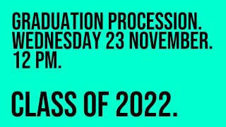 University of Cumbria  Graduation procession Wednesday 23 November 2022 12pm [upl. by Lalittah]