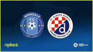 2024 NPLMVIC Round 15 Avondale FC v St Albans Saints SC [upl. by Okir]