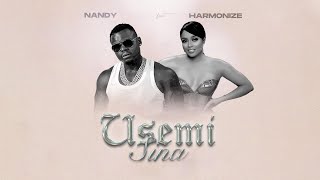 Harmonize Ft Nandy  Usemi Sina Official Music Video [upl. by Mott]