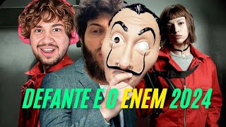 DEFANTE E O BUSÃO DE TRÓIA – BRINO REAGE AO PLANO MAIS ABSURDO DO ENEM 2024 [upl. by Clerc]