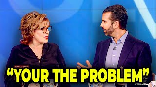 The View Panel TRIGGERED After Trump Jr DESTROYS Them With Facts Live on Air [upl. by Ava880]