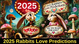 💗2025 Love Predictions for Chinese Zodiac Rabbit [upl. by Eetnod]