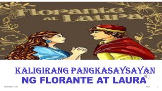 KALIGIRANG PANGKASAYSAYAN NG FLORANTE AT LAURA [upl. by Jochbed]