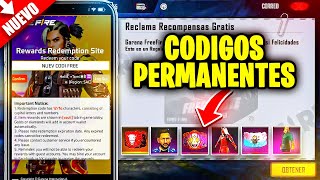 🎁 5 NUEVOS CÓDIGOS OFICIALES DE FREE FIRE 2024  CODIGOS de SEPTIEMBRE 2024⚡ [upl. by Hafler]