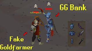 Pretending to Goldfarm on an Ironman BIG Loots [upl. by Bartley]