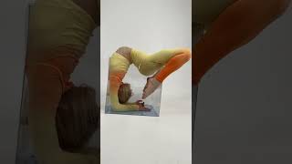 Extreme Flexibility Backbend  Contortion Skills  Head Sit [upl. by Angil]