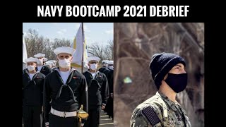 NAVY BOOTCAMP 2021 DEBRIEF Leadership Roles Honor Grads PFA COVID19 [upl. by Raji523]