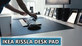 A Gigantic IKEA Rissla Mouse Pad  The Beginning of Desk Setup 2 [upl. by Teressa]