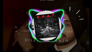 Diljit Dosanjh  GOAT [upl. by Aihtibat]