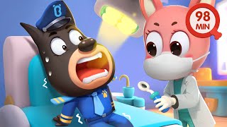 Going to the Dentist  Good Habits for Kids  Kids Cartoons  Sheriff Labrador [upl. by Aerdua]