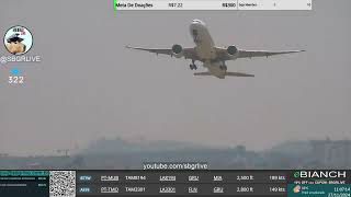 SBGR LIVE 4K  Aeroporto Internacional de Guarulhos AO VIVO  GRU Airport [upl. by Cr]