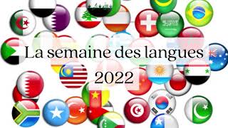 La semaine des langues 2022 [upl. by Bluefield]