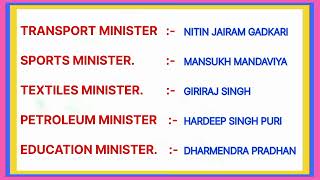 New Cabinet Minister of India 2024  Modi Cabinet Minister 30 [upl. by Aninep]