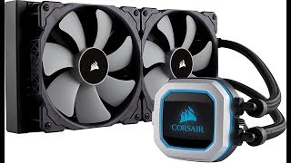 فتح صندوق و مراجعة المبرد المائي كورسير Corsair Hydro Series H115i PRO RGB [upl. by Lebezej]