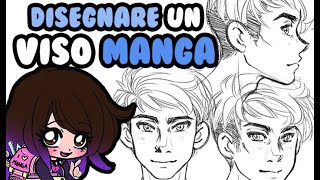 Come disegnare Manga 2020  Disegnare il volto Maschile [upl. by Shane]