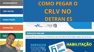 DETRAN ES COMO EMITIR O DOCUMENTO DE LICENCIAMENTO DO VEÍCULO [upl. by Veda748]