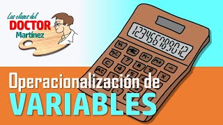 Operacionalización de variables [upl. by Aisad]