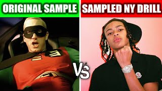 ORIGINAL SAMPLE VS SAMPLED NY DRILL SONGS PART 4 [upl. by Ariet]