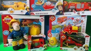 Fireman Sam Mega Unboxing Jupiter Phoenix Titan Wallaby 1 and 2  4X4 [upl. by Macdougall88]