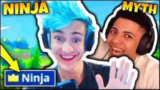 NINJA amp MYTH REACT TO NINJAS NEW NAME IN FORTNITE  Fortnite Daily Funny Moments Ep19 [upl. by Semadar624]